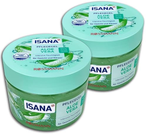 ISANA MED 2 er Pack ISANA Pflegegel Aloe Vera 2 x 300ml