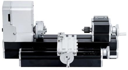 Mini tornio in metallo macchina utensile da banco tornio for legno lavorazione del legno for AC110V-240V 36W