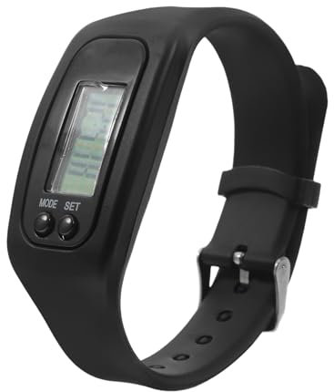 Holibanna Multifunktionaler Schrittzähler Armband Aus Hochwertigem Silikon Leichter Elektronischer Fitness Tracker Uhr Für Walking Mit Kalorienanzeige Langlebig Und Tragbar Geeignet Für Dame