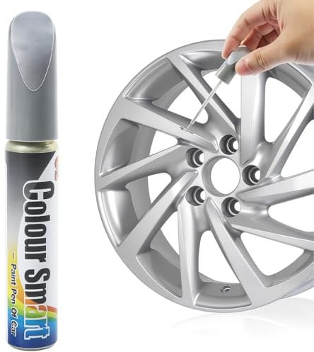 LQIOACU 1 Stück Lackstift Auto,Lackstifte für Auto Kratzer,Auto Lack Reparatur,Lackstift Silber, Kratzer Entferner auto,Reparatur Felgen Kratzer und Farbtropfen an Autos,Motorrädern