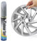 LQIOACU 1 Stück Lackstift Auto,Lackstifte für Auto Kratzer,Auto Lack Reparatur,Lackstift Silber, Kratzer Entferner auto,Reparatur Felgen Kratzer und Farbtropfen an Autos,Motorrädern