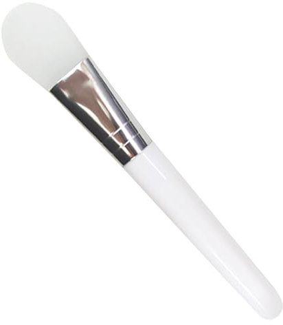Facial Applicator Brush, Face Pack Spatula Tool, Soft Silicone Spreader, Ergonomic Beauty Wand, Ideal for Applying Mud Mask, Cream, Balm, and Cleanser, 0.8x0.8x4.7in