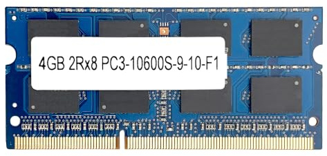 Memoria RAM 4GB DDR3 SODIMM 2Rx8 4GB 1333MHz PC3-10600S 204 pin 1.5V per computer portatile notebook notebook 4GB_51CH040