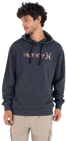 Hurley Herren Hoodie Men - Printing Press Money Hooded Sweatshirt