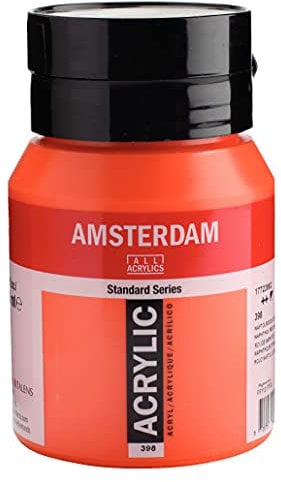 Amsterdam Standard Series Acrylfarbe Flasche 500 ml Naphtholrot Hell 398 (17723982)