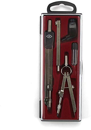 JAKAR COMPASS DRAWING SET. EXTENSION ARM LEADS