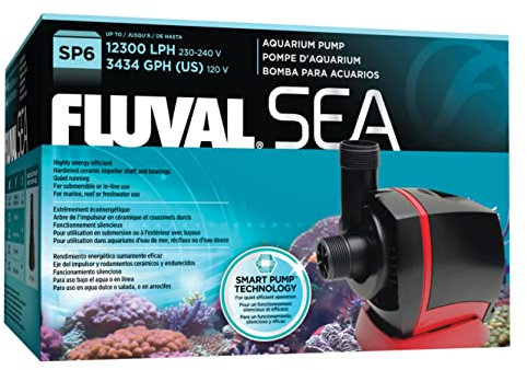 Fluval Sea SP6, Pumpe für Meerwasseraquarien, 12.300L/h