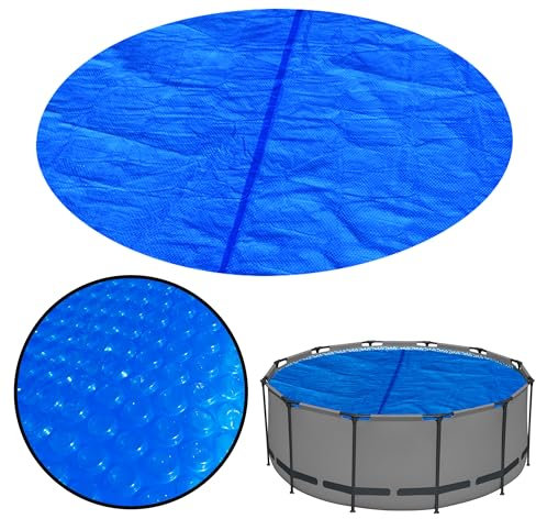 PoolSun Premium Solarplane 400µm Diverse Größen (366cm rund)