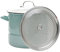 Kenmore Broadway Glacier Olla de Vapor con Inserto y Tapa, Acero 18/10, Azul Glaciar
