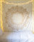 Popular Handicrafts Hippie-Mandala-Wandbehang für Schlafzimmer, indische Leidenschaft, Ombré-Maditation, Gold, , Bohemian, Hippie, psychedelisches Wohnheim-Dekor-Poster, 76,2 x 101,6 cm