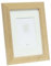 DEKNUDT FRAMES Bilderrahmen mit Passepartout - Natur Holzfarbe - S66KH1 P1 15x20cm für Bild 10x15cm - Bilderrahmen Holz MDF - Bilder aufhängen oder ausstellen