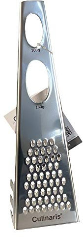 Culinaris 3 in 1 Spaghettimaß mit Spaghettilöffel und Käsereibe Pastaheber Nudelkelle Nudellöffel Küchenutensil (Einzeln)