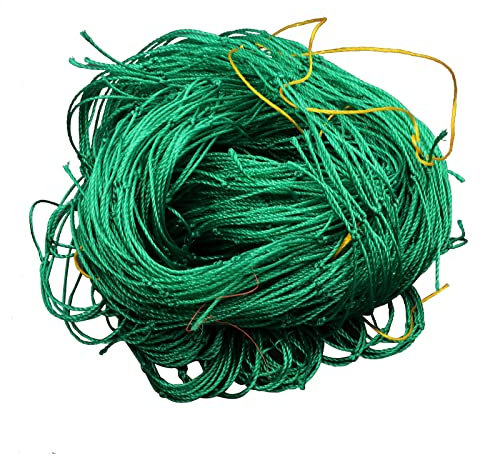 Plant Trellis Netting Garden Plant Netting Mesh Vine Net Climbing Trellis with Plant Twist Ties for Vegetables, Clematis, Cucumber, Grapes,Tomatoes, Runner Beans, Flowers and Vine Plants(1.8 * 3.6m)