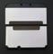 JMXLDS Aluminium Alloy Protective Case Front Back Faceplate Plates Top & Bottom Battery Housing Shell Case Cover Shockproof Hard Shell Skin for New 3DS XL LL Console 2015 - Silver