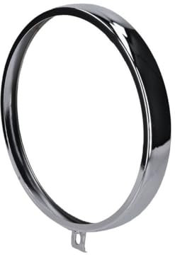 2EXTREME Scheinwerferring 135mm Chrom kompatibel für Simson S51, S70, S53N Moped Mokick