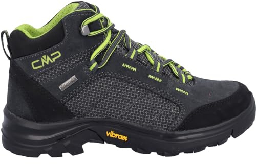 CMP Kids Thiamat Mid 2.0 Trekking Shoe WP, Walking, Anthrazit-Limegreen, 33 EU, Anthrazit Limegreen, 33 EU