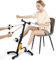 COSTWAY Arm und Beintrainer Pedaltrainer, heimtrainer Fahrrad Mini Stepper Fitnessbike, 9 stufig verstellbar & 53 x 43 x 73-102 cm, ideal für Senioren