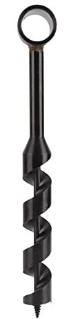 Garosa Trapano di Sopravvivenza, Survival Eye Auger Punta Trapano Manuale Trivella per Legno a Mano Portatile per Bushcraft Backpack Camping Survival, Punte Trapano a Coclea (25-230 mm)