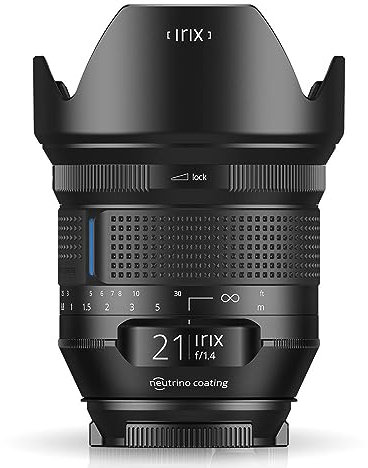 Irix Objetivo gran angular de libélula de 21 mm f/1.4 para Canon EF