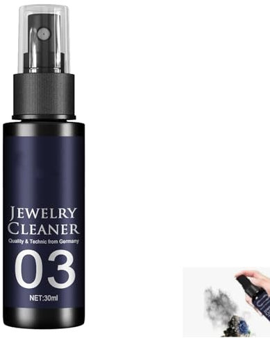 Nettoyage Rapide des Bijoux,Spray Nettoyant pour Bijoux,Nettoyant pour Bijoux,Spray de Nettoyage Rapide pour Bijoux,Spray Nettoyant pour Bijoux Or et Argent,Nettoyant Instantané pour Bijoux 30ML