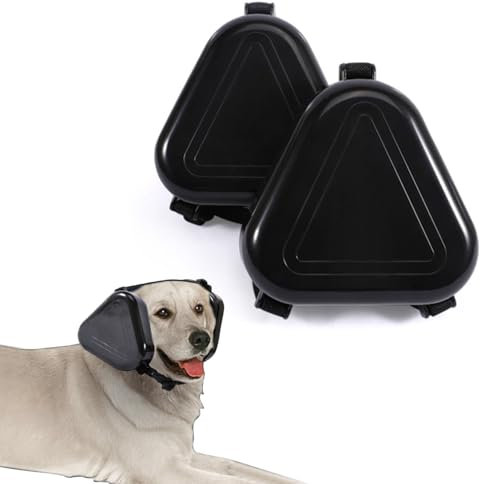 Ruiqas Hunde Kopfhörer für Gehörschutz Noise Cancelling Ohrschützer Lärmschutz Muffs Hunde Gehörschutz für Gewitter Jagd