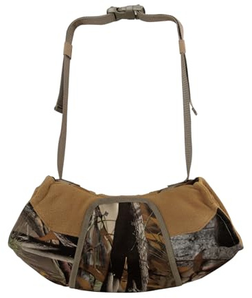 Herren Camo Shaped Hand Muf, Reißverschluss Handwärmer mit Sichtfenster Design, Isolierter Wärmer Outdoor Jagd Camouflage Handmuf