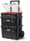 Keter Stack-n-Roll Mobile Tool Storage and Organization, 3 Piece Resin Modular Toolbox System