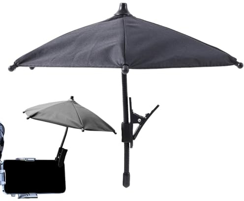 Pare-soleil pour téléphones portables – Pare-soleil pour smartphones, pare-soleil pour appareils mobiles | Support de téléphone portable avec parasol, support rotatif pour téléphone portable,