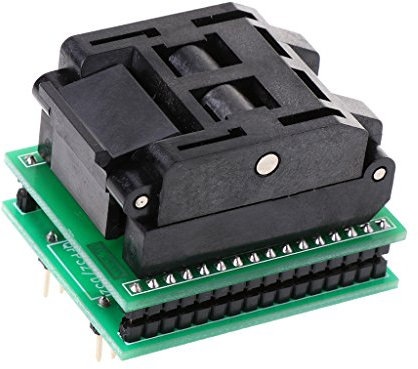 TQFP32 QFP32 auf DIP32 IC-Programmierer-Adapter, Chip-Testsockel, SA663 Brennen für S-Übungsbrett, Kinder-Übungsbretter für Zuckerguss, Übungsbrett, Lötset, Schweißwerkzeuge
