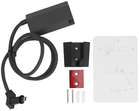 Adaptateur Ethernet Internet par Satellite V2 pour Antenne Parabolique Rectangulaire, Adaptateur vers RJ45 Gigabit Ethernet avec Support de Montage Mural