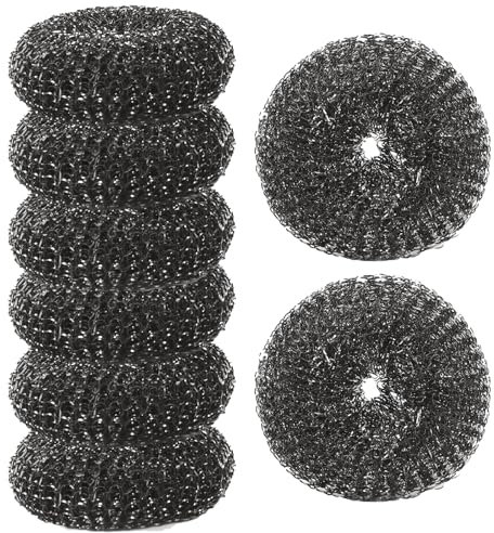 Kettle Descaler Balls, 8 Pack Kettle Limescale Ball, Kettle Descalers Wire Balls, Reusable Stainless Steel Kettle Descaler Ball for Kitchen, Restaurant, Camping, 10.5 cm/4.13 in