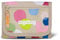ergobag Brustbeutel Geldbeutel, Mini Portemonnaie mit Kleingeldfach, Sichtfenster für Mädchen und Jungen Flower PowBär - Beige