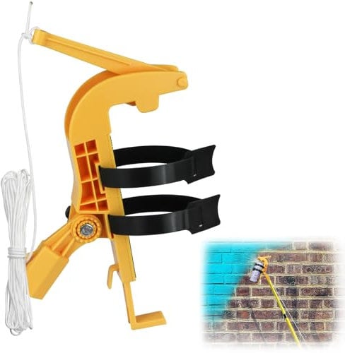 Spraydosen Verlängerungsstangen-Adapter,Einstellbarer Sprühalter-Adapter für Hornissen/Bienenspray,Sprühdosenhalter mit großer Reichweite für Aerosoldose Sprühfarbe, Baumscheiben-Fensterreinigung