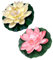 Levemolo 2St künstlicher Lotus wasserpflanzen waterplants whitw Lotus schwimmende Lotusblumen künstliche Seerose kunstpflanze künstliches Lotusdekor Simulation Teichblumen Eva-Schaum