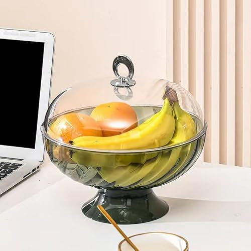 Obstkorb Mit Fliegenschutz Insektenschutz, obstschale modern, obstkorb mit deckel, obst abdeckung gegen fruchtfliegen, obst aufbewahrung Decorative Vintage Fruit Basket (D, obstkorb mit deckel)