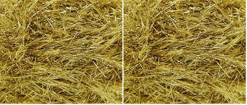 King Cole Tinsel Chunky Knitting Wool/Yarn Gold 208 - per 50g Ball (Pack of 2)