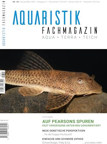Aquaristik-Fachmagazin, Ausgabe Nr. 301 (Februar/März 2025)