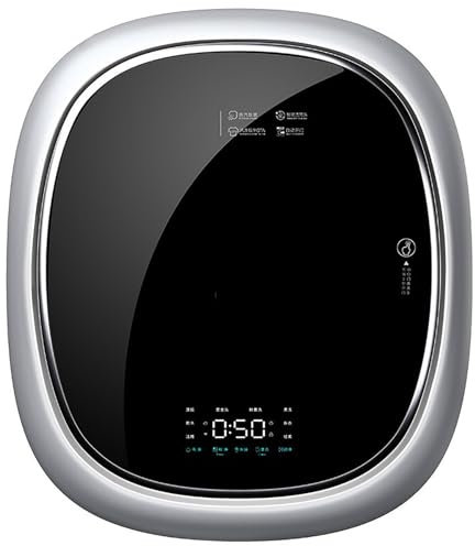 Mini-Lave-Linge à Tambour Mural, Capacité De 3 Kg, Charge Frontale, Pleine Automatique, Blanc, Haute Efficacité