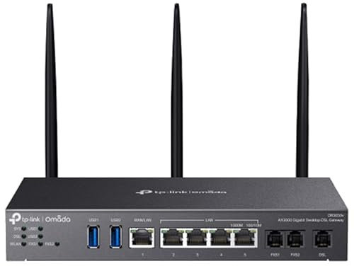 Omada Gateway Desktop Gigabit Wi-Fi 6 AX3000 DSL - DR3650v