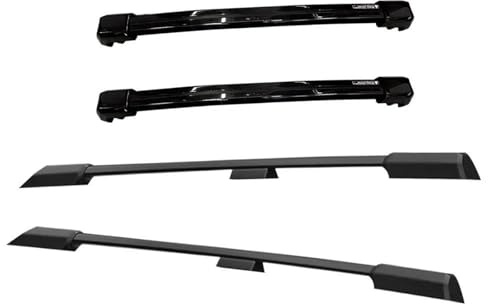 SQOGJSGZ Dachträger Querstange 4Pcs Aluminium Passt Für Lexus GX550 GX 550 2024 2025 Dach Reling Racks Seite Schiene Bar Querlatte Kreuz Bar Auto Dachträger