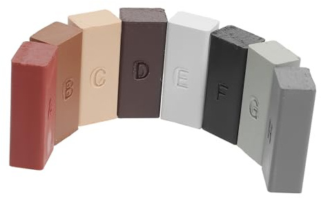 Fliesenreparaturset 8 Farben Wachskit Keramik, Fliesen Loch Füller