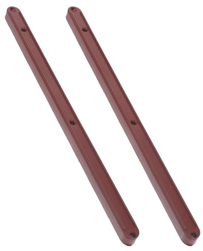 Schubladenschienen 298mm Braun 2 Unterflur Kunststoff Stück
