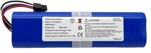 14.4V 5600mAh Replacement Battery，Compatible For Eufy，Robovac L70 Hybrid Series Robot Vacuum Lithium Ion Sweeping Robot Battery(5600mah)
