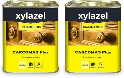 XYLAZEL 5600414 Carcomas Plus, Incoloro, 750 ml (Paquete de 2)