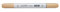 COPIC Ciao Marker Typ E - 33, Sand, vielseitiger Layoutmarker, mit einer mittelbreiten und einer Brush-Spitze