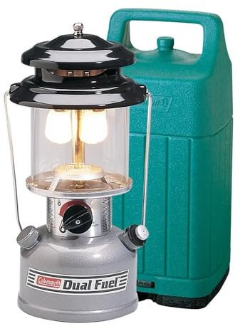 COLEMAN PREMIUM DUAL FUEL LANTERN W/ HARD CARRY CASE