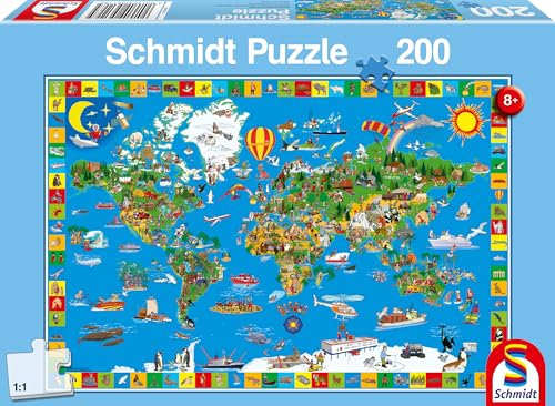 Schmidt | Your Amazing World Puzzle - 200pc | Puzzle | Age 8+