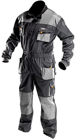NEO TOOLS Arbeitsoverall Profi Arbeitsjacke Latzhose Overall Arbeitskleidung LD