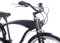 Unbekannt Fahrrad XXL Lenker breit hoch und bequem Beach Cruiser City Bike schwarz