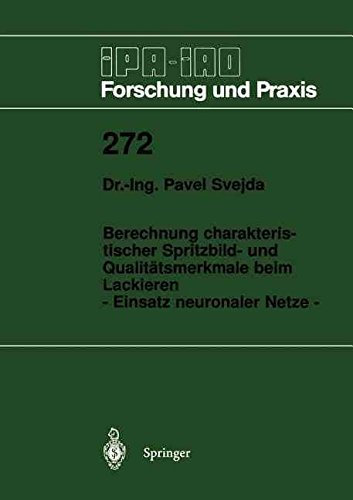 [(Berechnung Charakteristischer Spritzbild- und Qualitatsmerkmale beim Lackieren)] [By (author) Pavel Svejda] published on (September, 1998)
